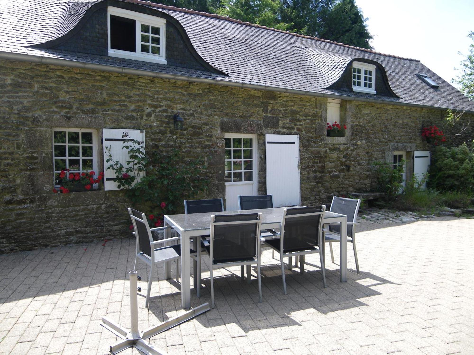 Villa Moulin De Kerstrat à Brennilis Extérieur photo