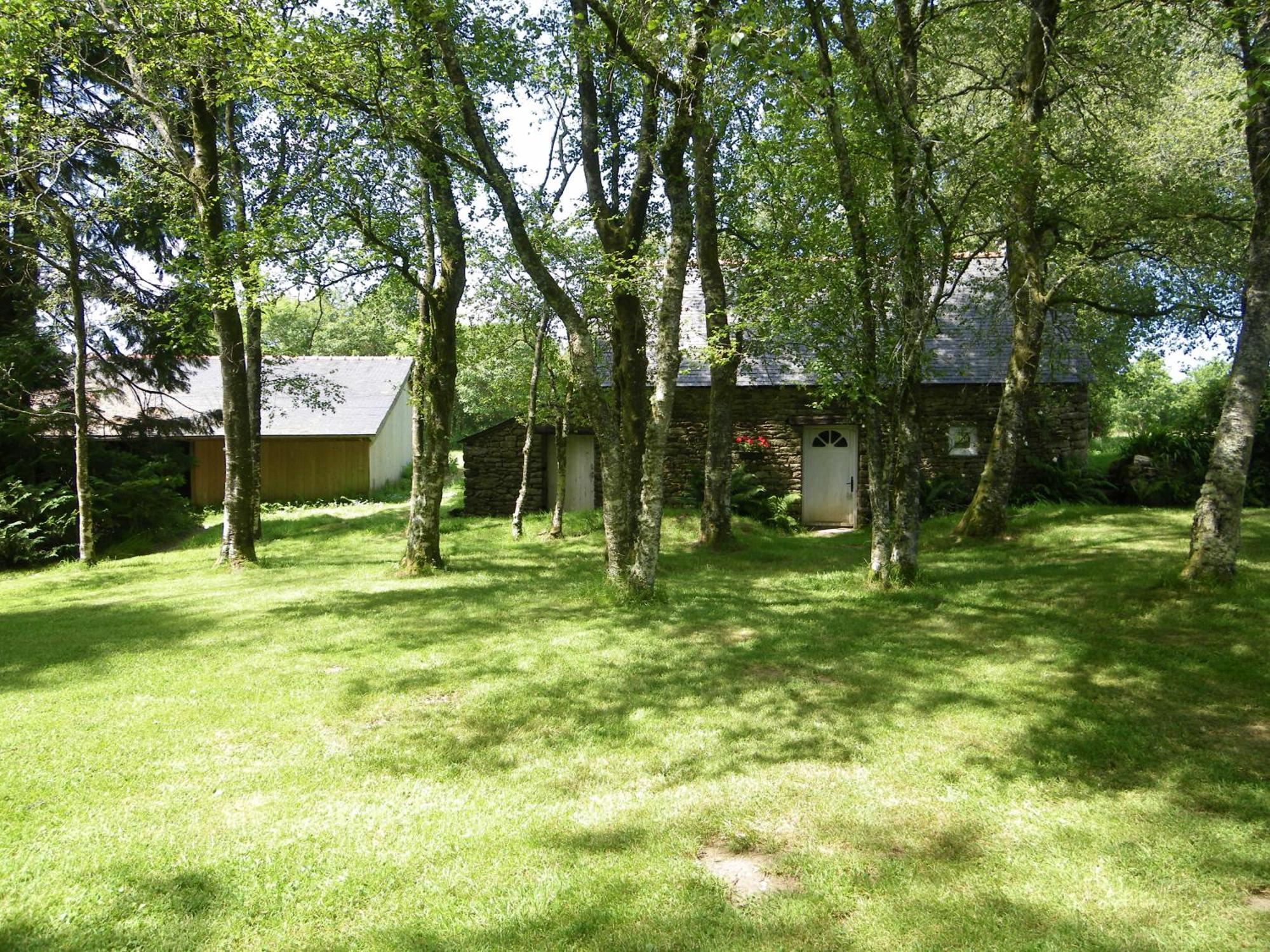 Villa Moulin De Kerstrat à Brennilis Extérieur photo